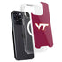 Virginia Tech Maroon iPhone 15 Pro Max MagSafe Case